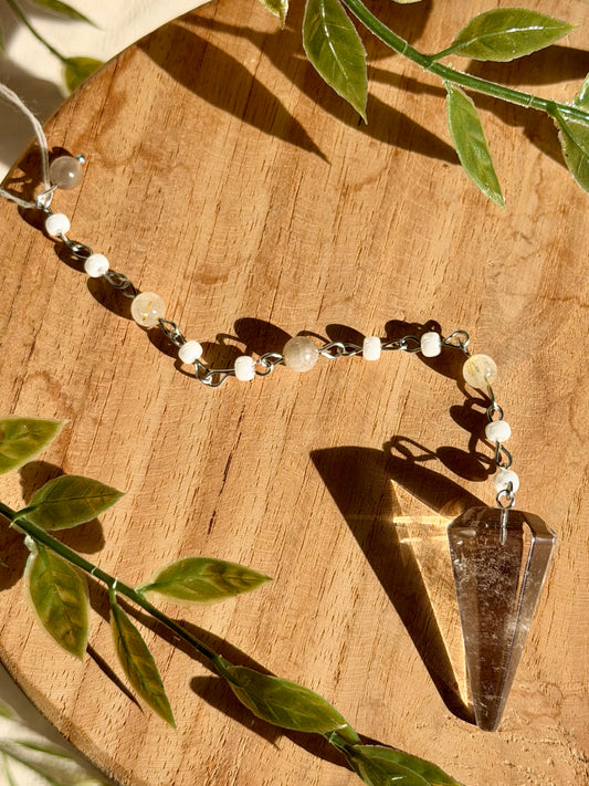 Smoky Quartz Pendulum