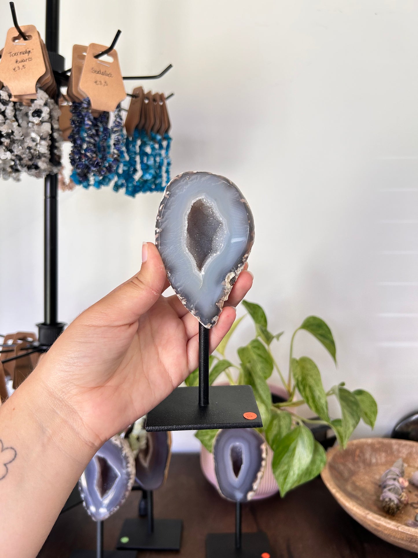 Agate On Stand