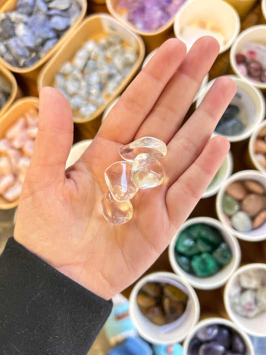 Clear Quartz Tumble