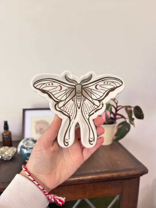 Moth Trinket Dish