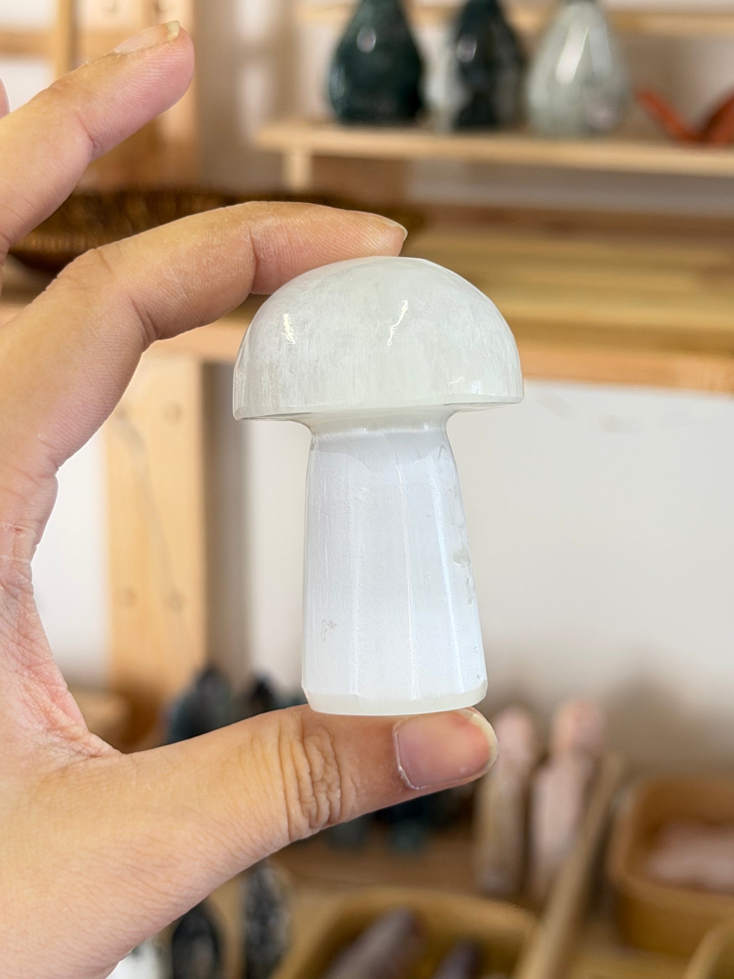 Selenite Mushroom