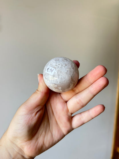 Flower Agate Sphere