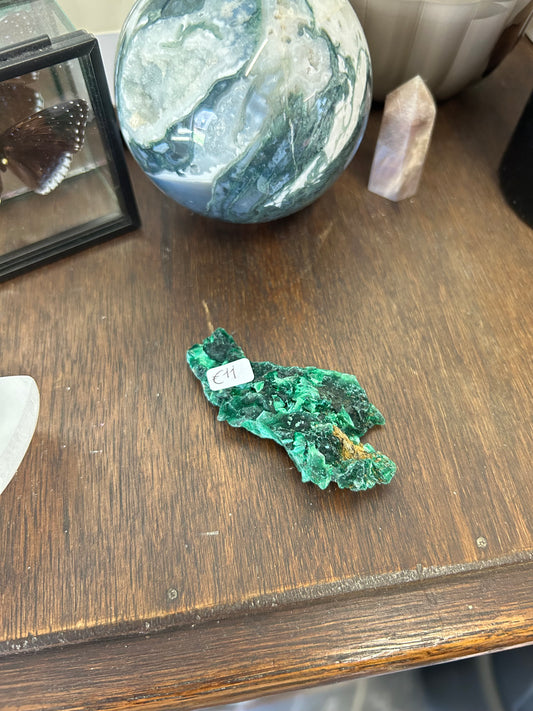 Raw Malachite