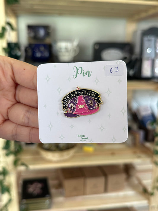 Team Witch Pin