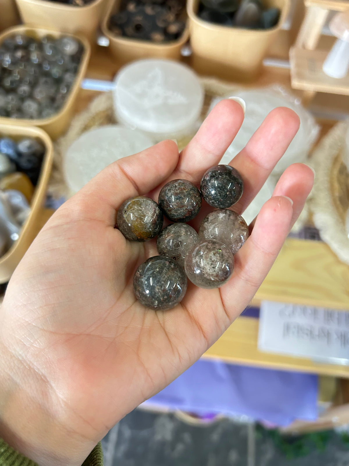 Mini Garden Quartz Sphere