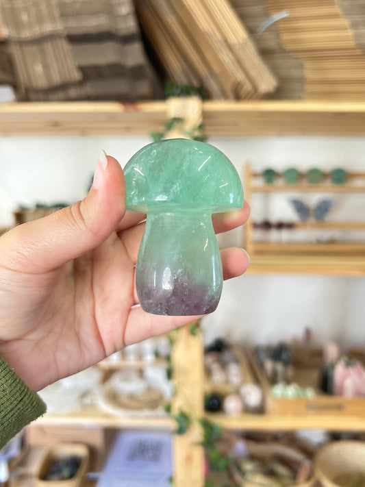 Fluorite Mushroom C