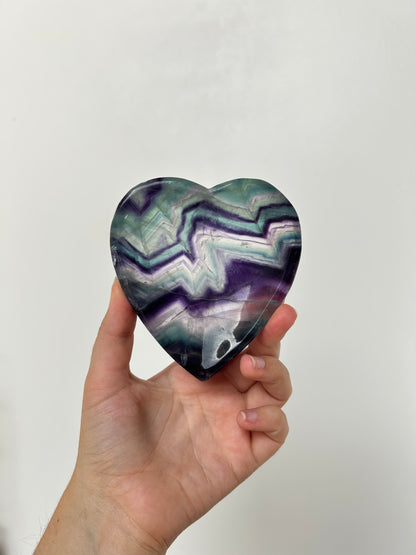 Fluorite Heart Bowl