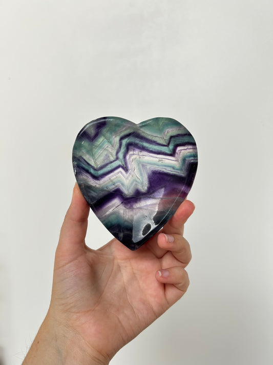 Fluorite Heart Bowl