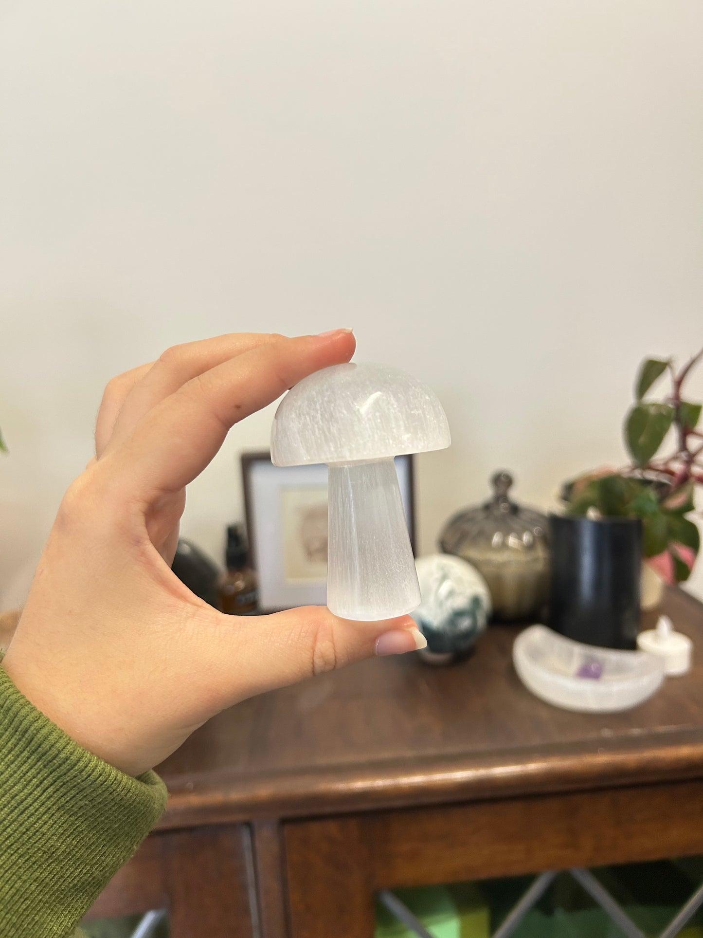 Selenite Mushroom