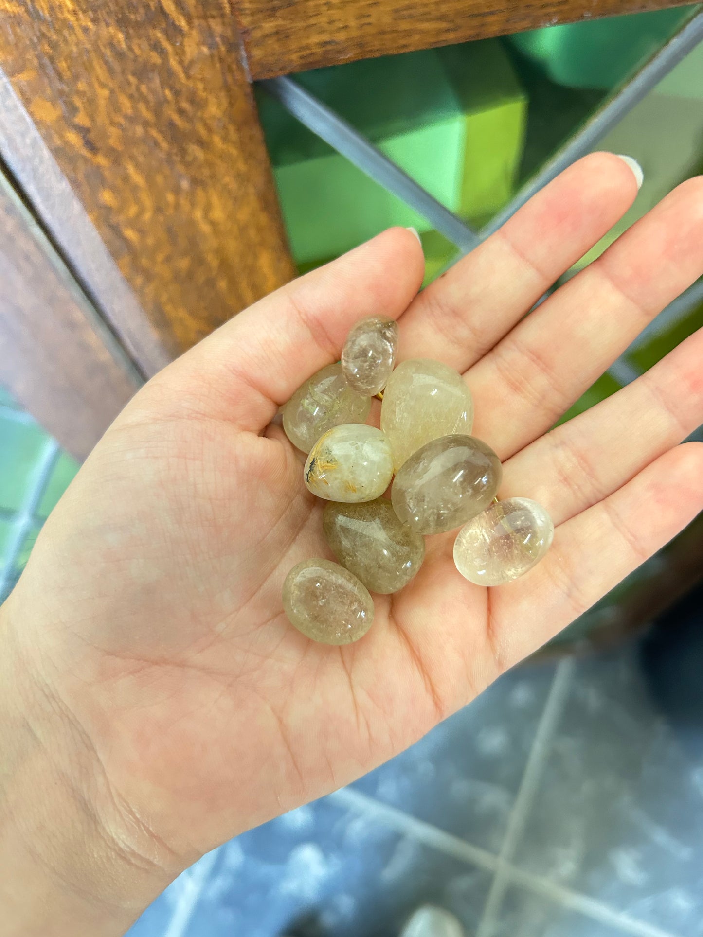 Rutile Quartz Tumble