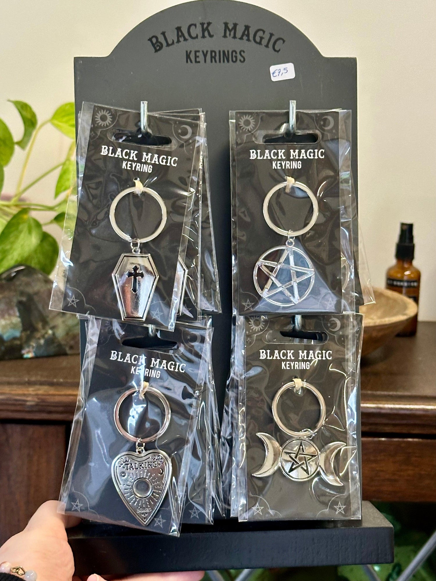 keychains in withchy theme