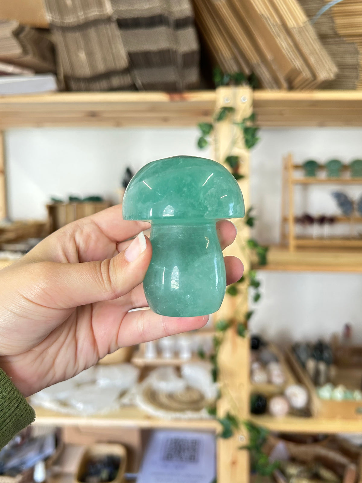 Fluorite Mushroom D