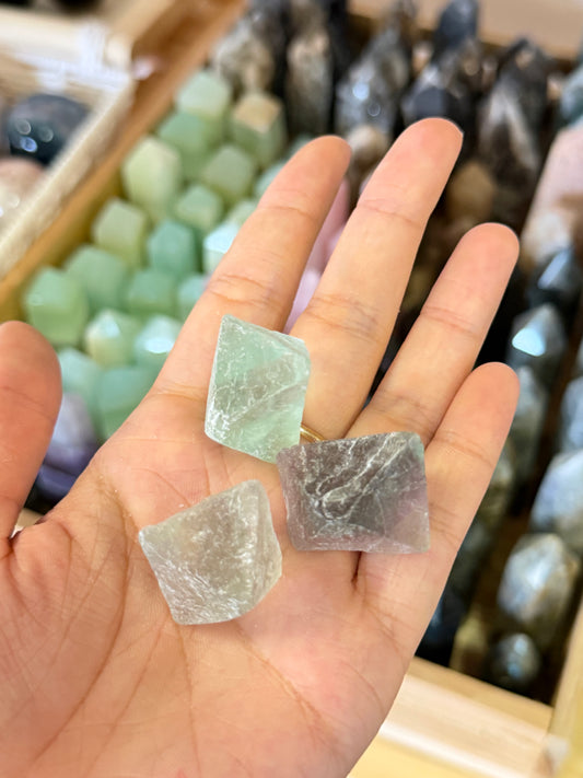 Fluorite Octahedron S