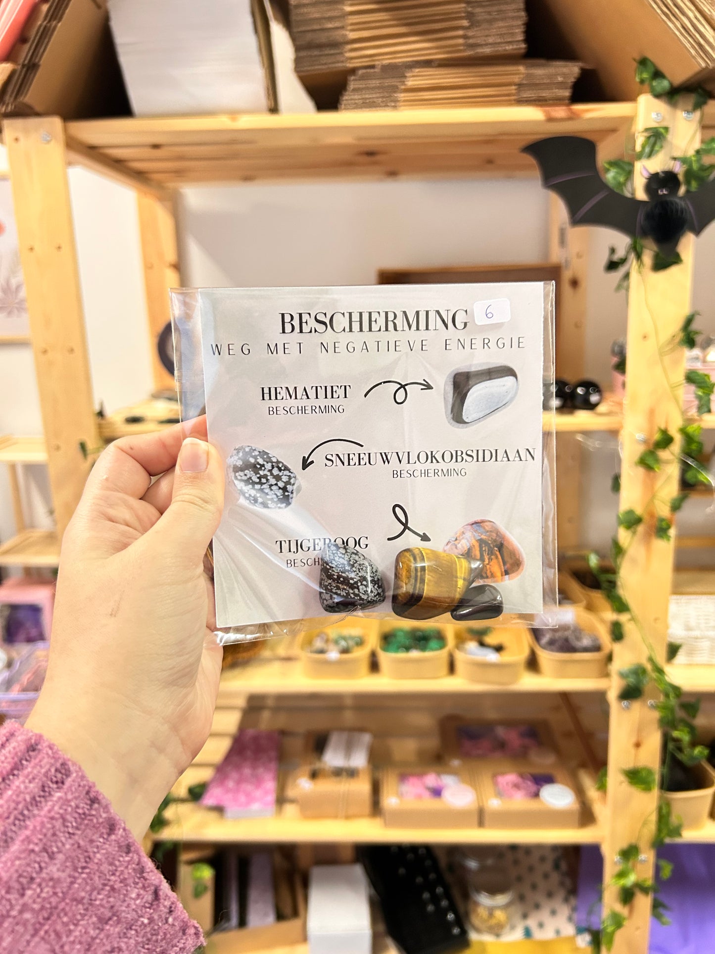 Bescherming Kristal Set