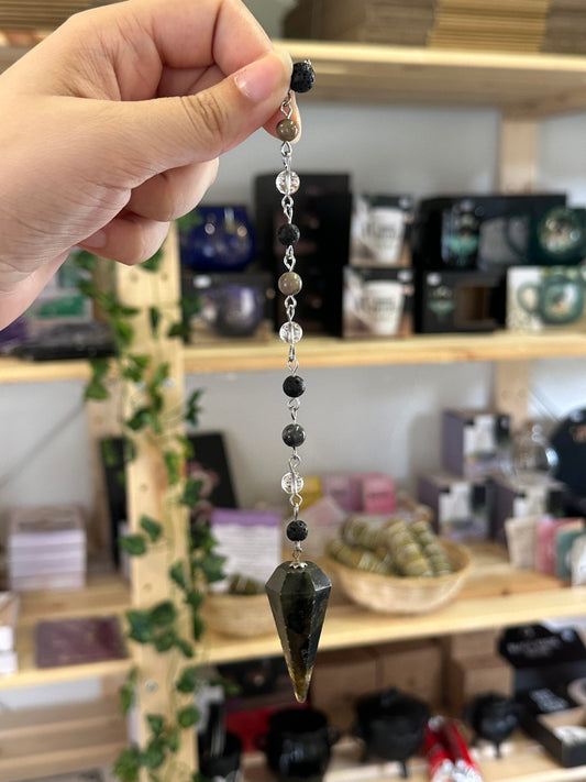 Labradorite Pendulum