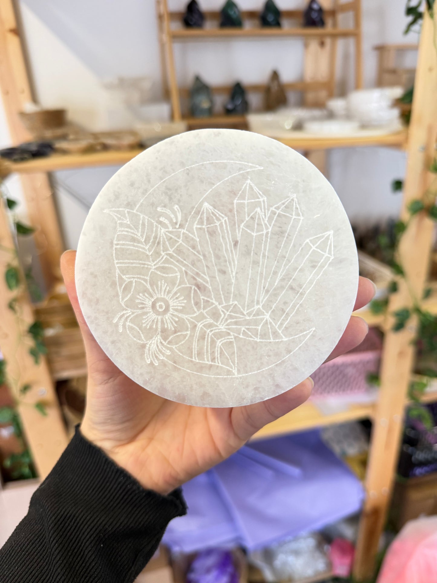 Selenite Plate Crystals