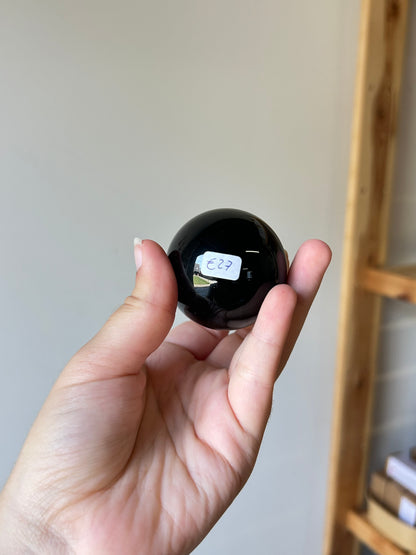 Rainbow Obsidian Sphere