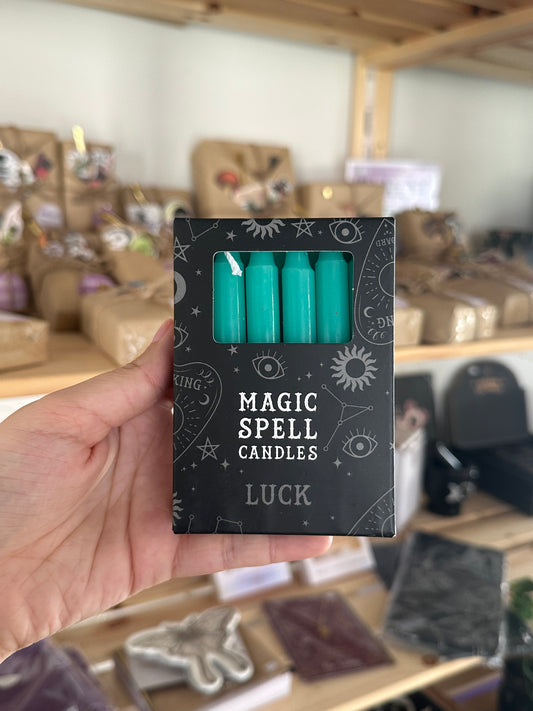 Green Spell Candles