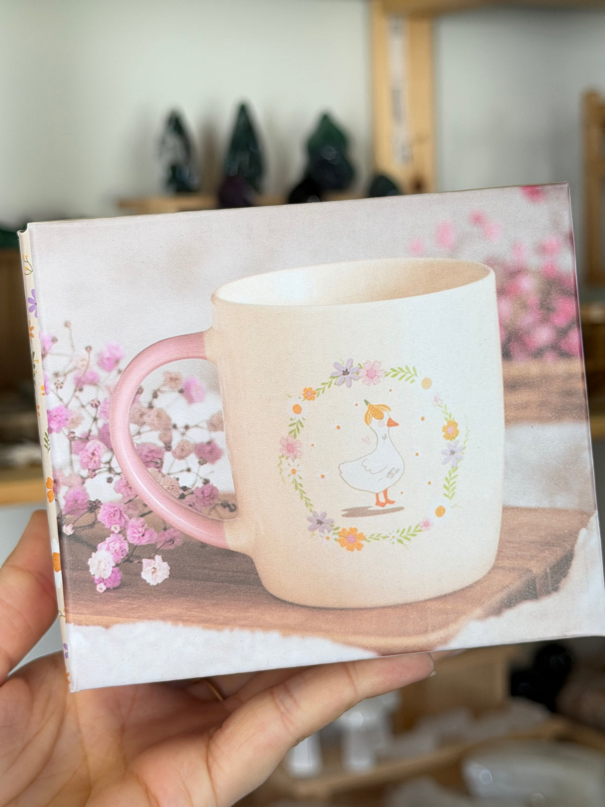 Floral Duck Mug