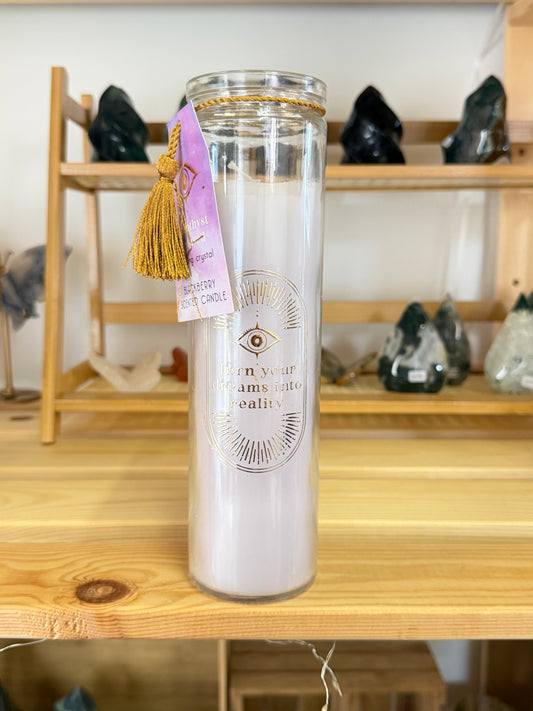 Amethyst & Blackberry Tube Candle