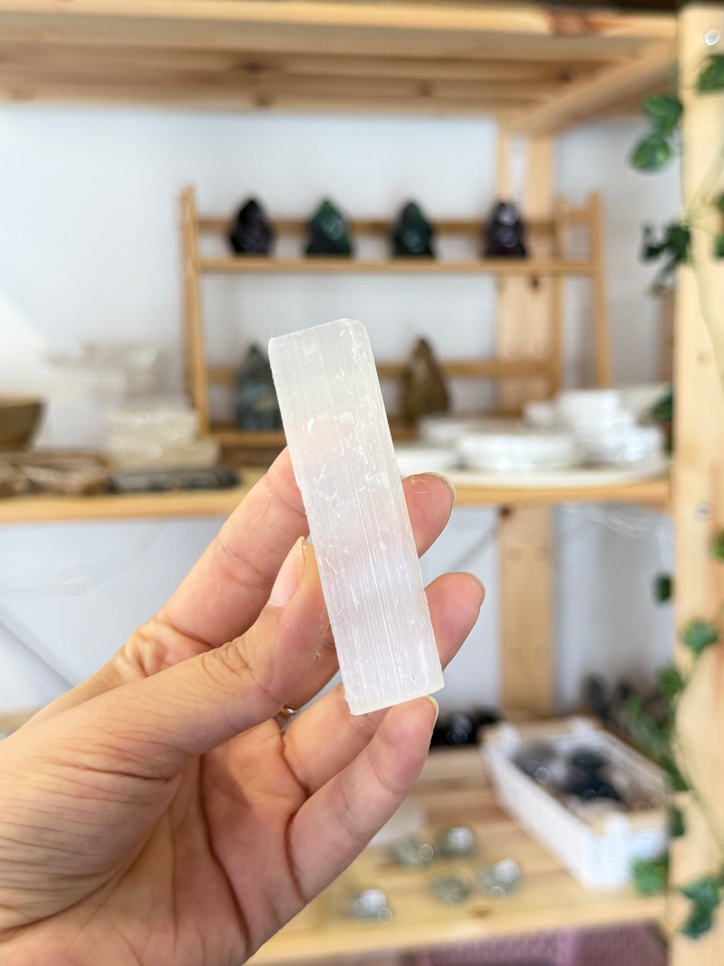 Selenite Wand