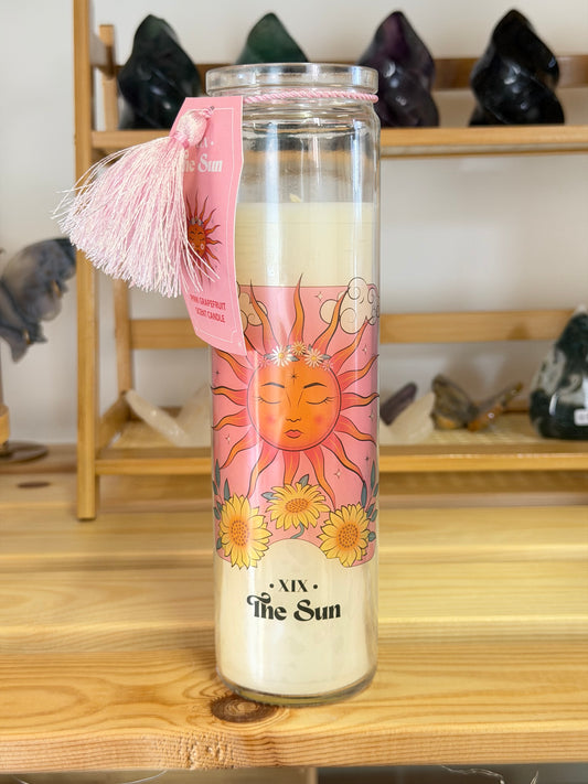 The Sun (Grapefruit) Tube Candle
