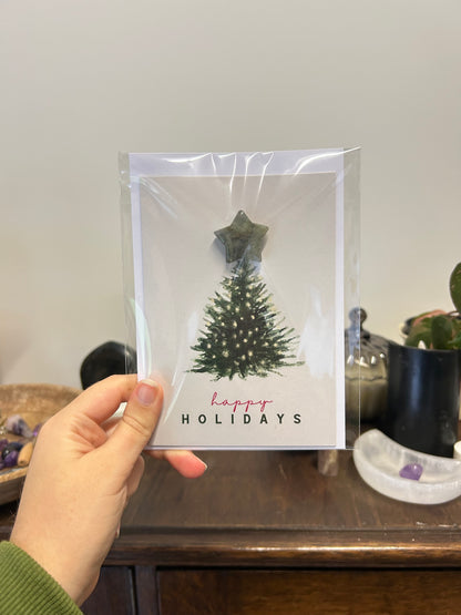 Happy Holidays - Labradorite Star
