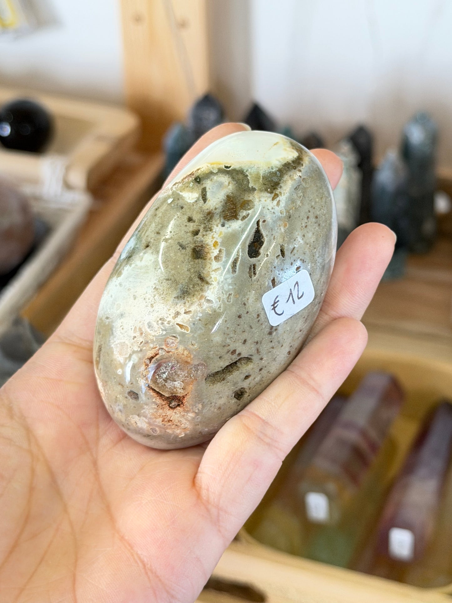 Ocean Jasper Palmstone