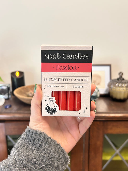 Passion (red) spell candles