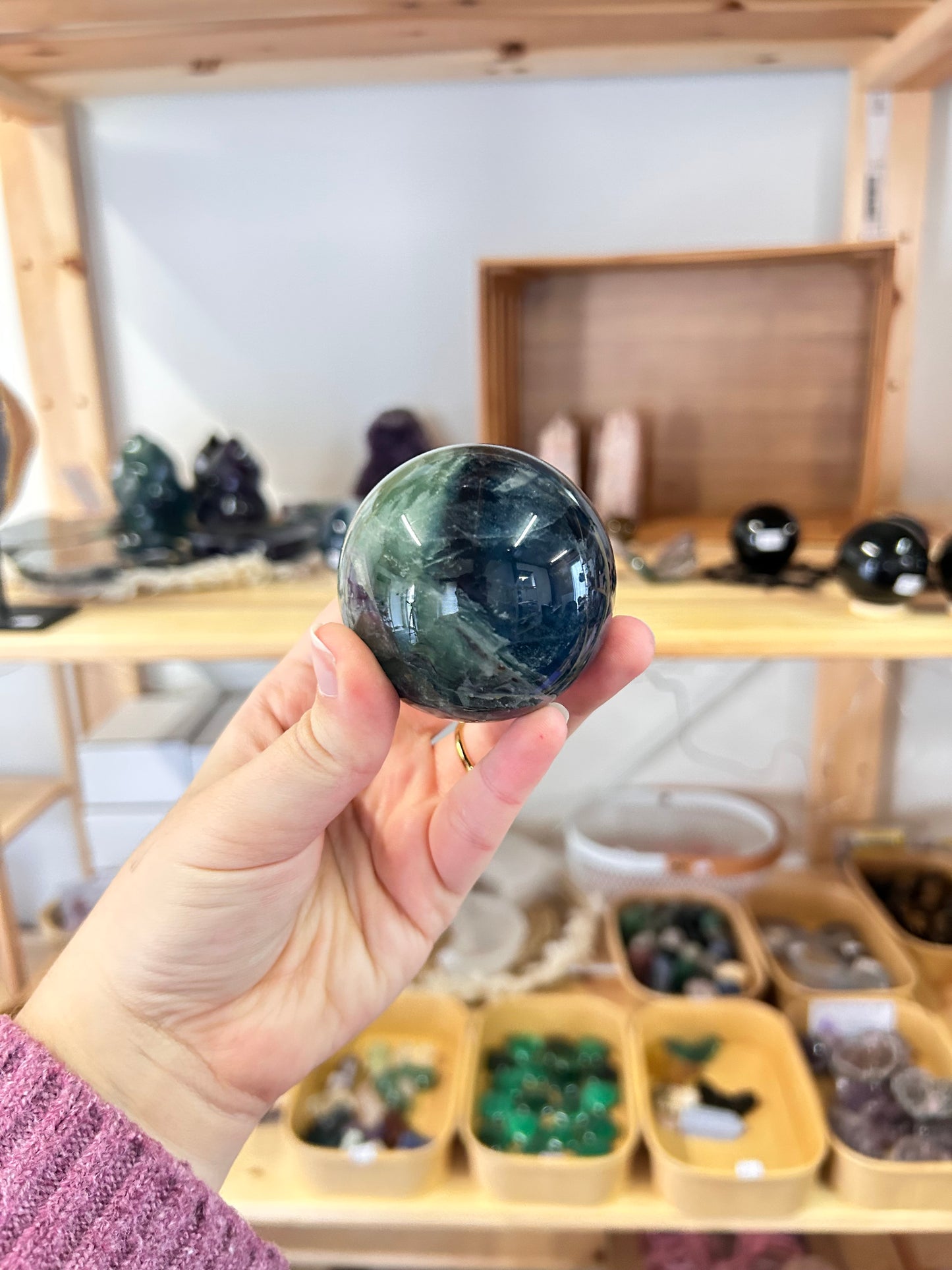 Fluorite Sphere