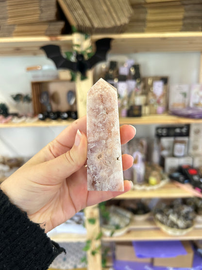 Pink Amethyst Tower - D