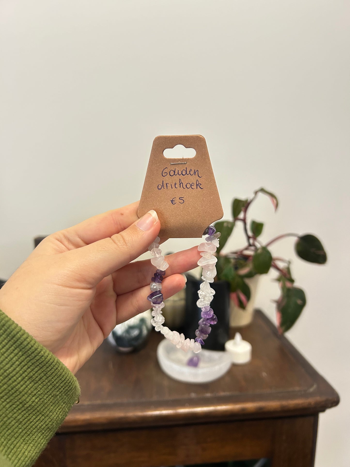 Golden Triangle Bracelet