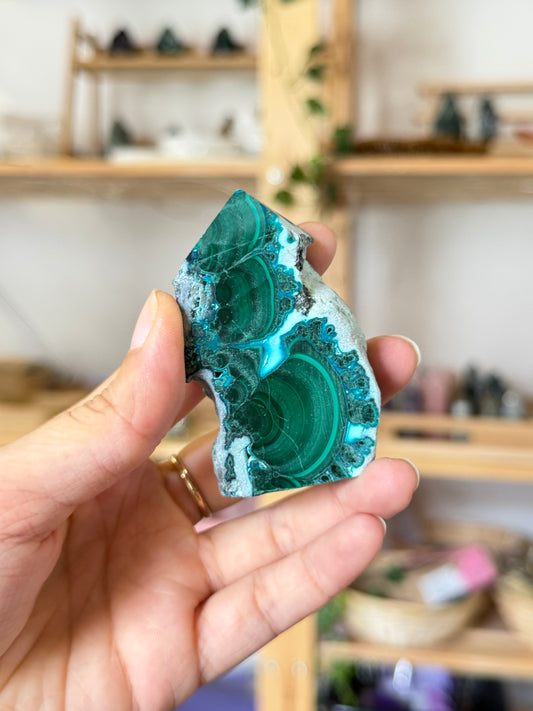 Malachite & Chrysocolla Tower B