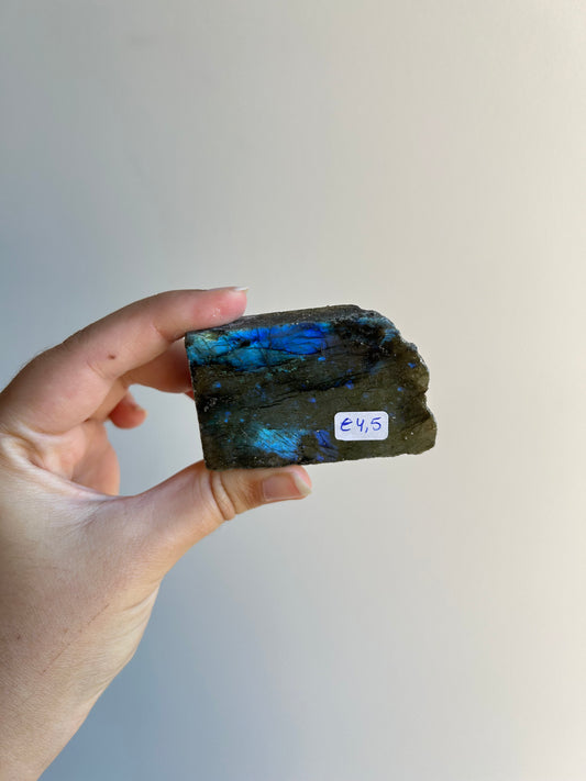 Labradorite Half-Polished Slice