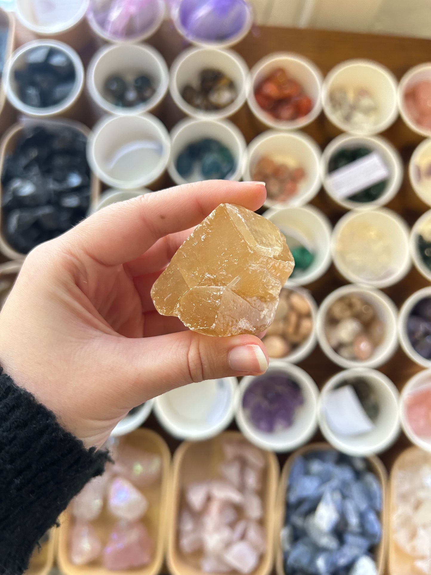 Raw Honey Calcite