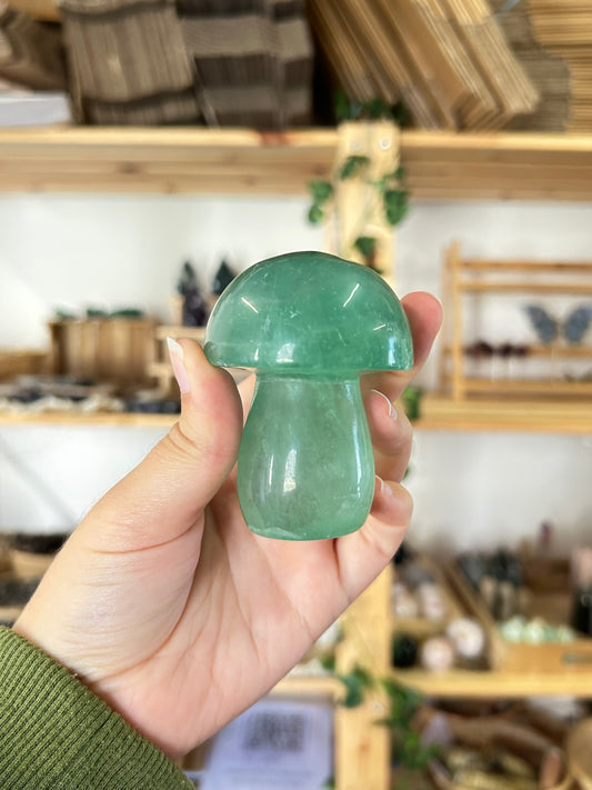 Fluorite Mushroom E