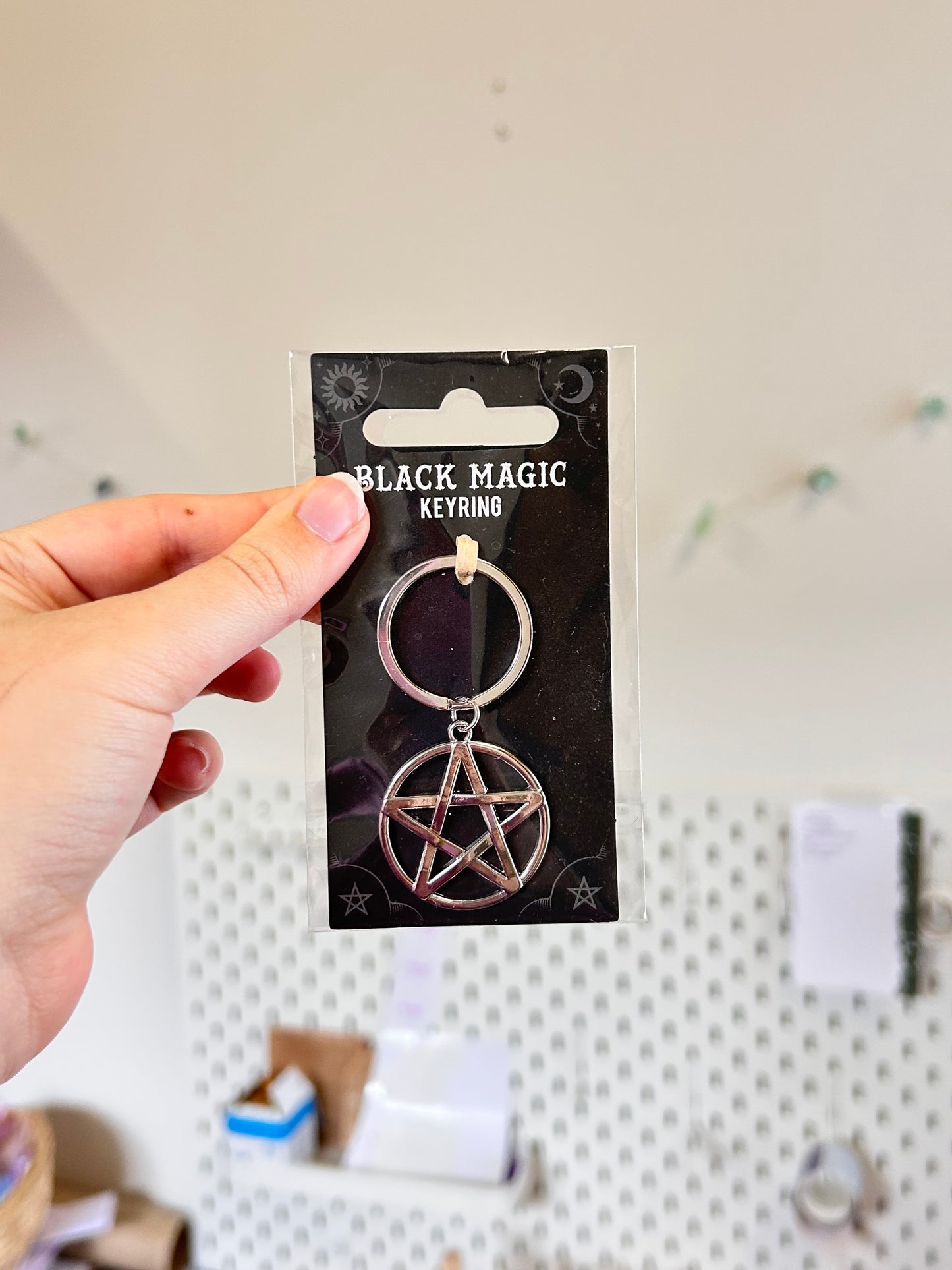 Pentagram Keychain