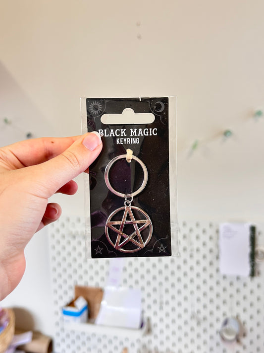 Pentagram Keychain