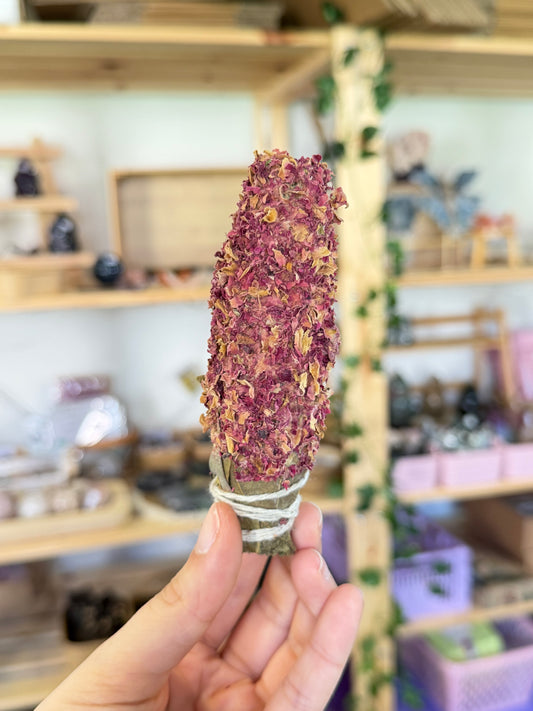 Rose Smoke Wand