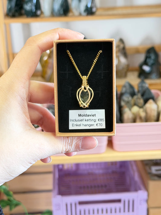 Moldavite Pendant