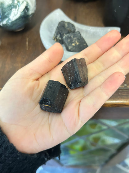 Raw Black Tourmaline